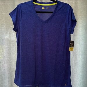 NWT- blue moisture wicking T-shirt